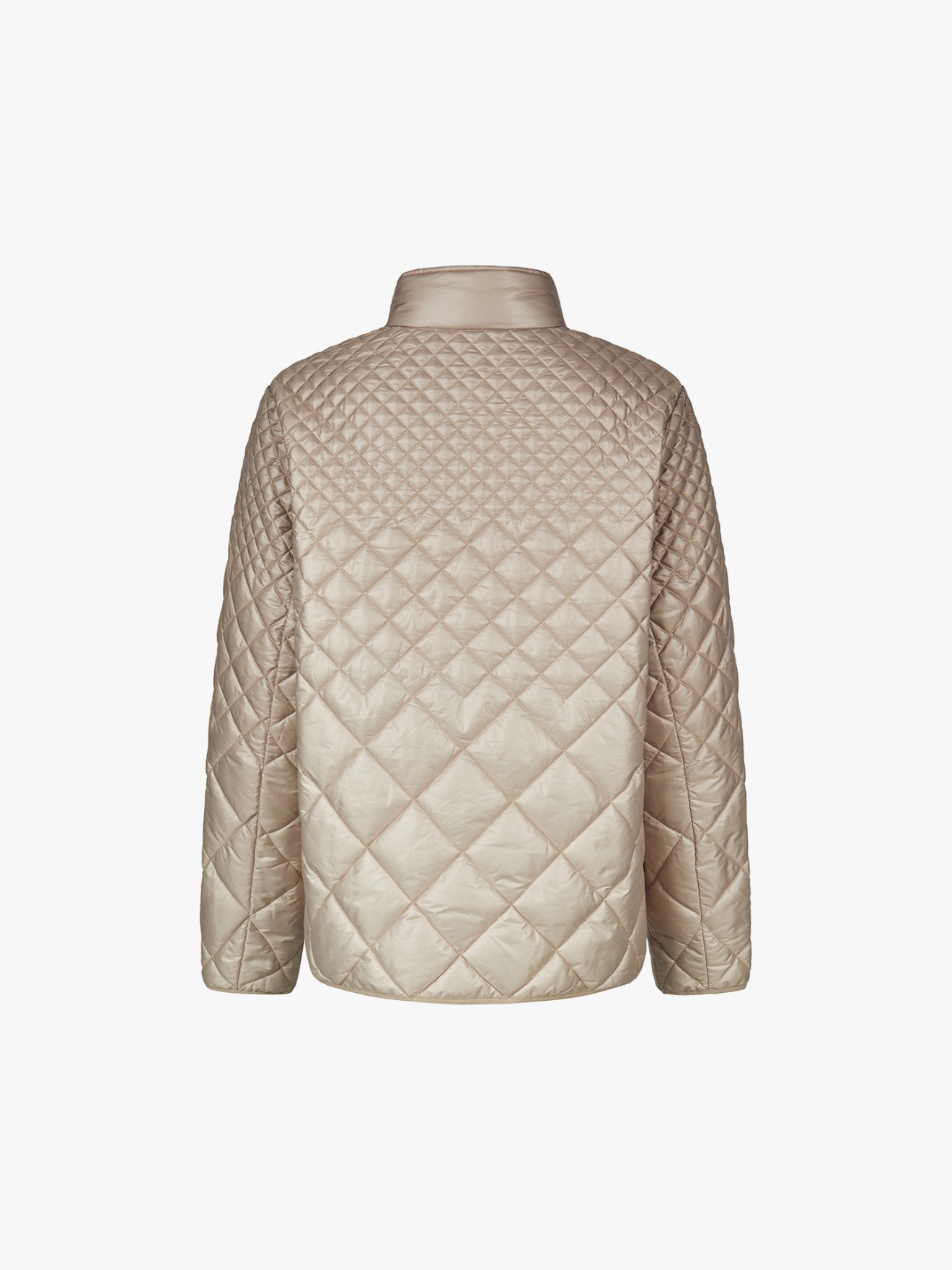 Blus�o Acolchoado com Gola Subida