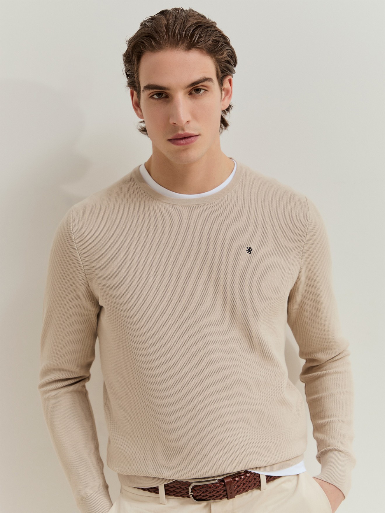 Camisola de Malha de Algod�o