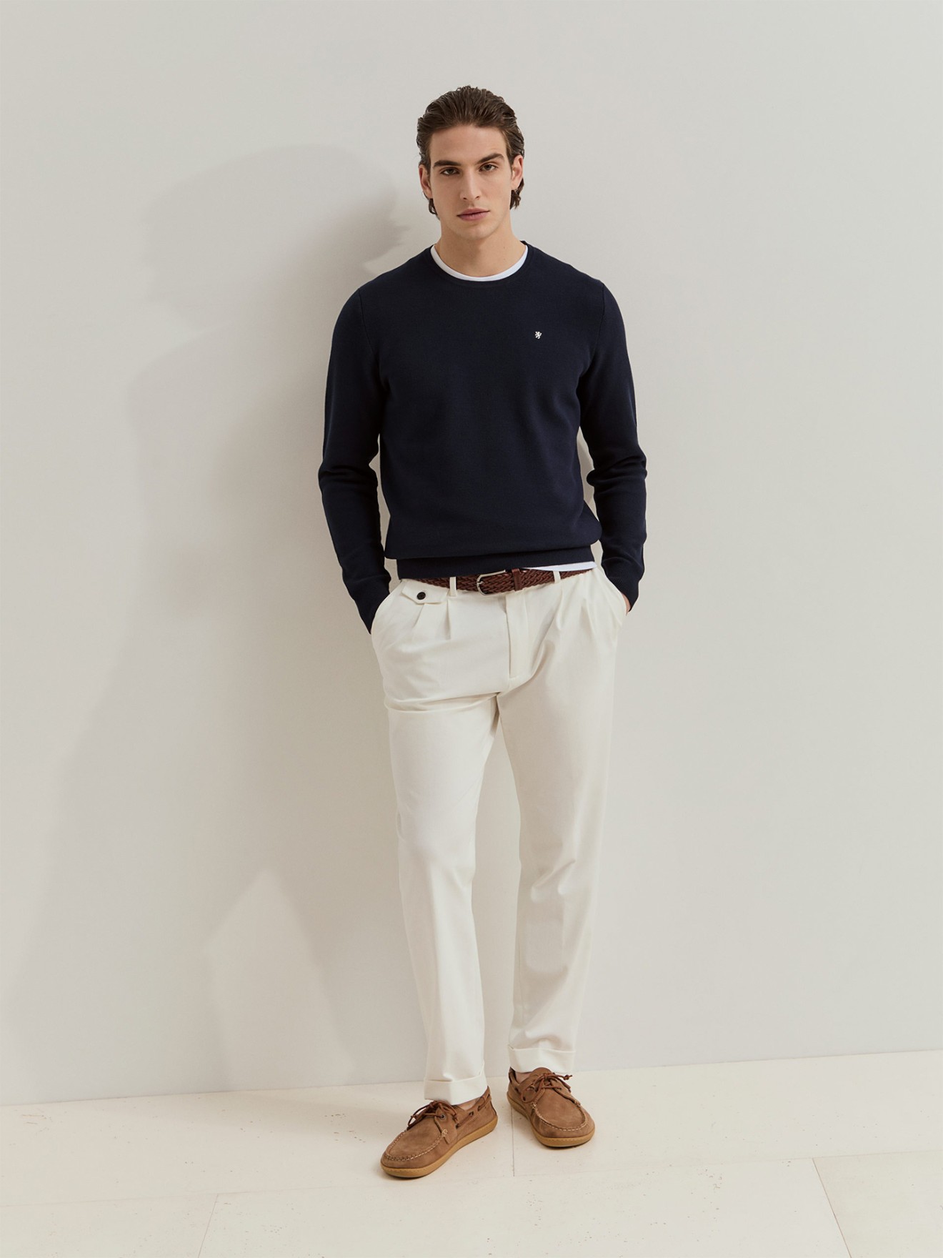 Camisola de Malha de Algod�o
