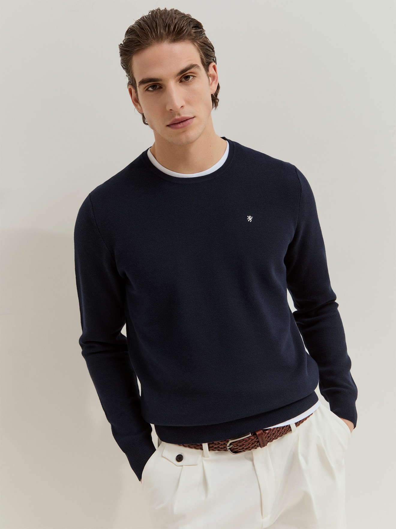 Camisola de Malha de Algod�o