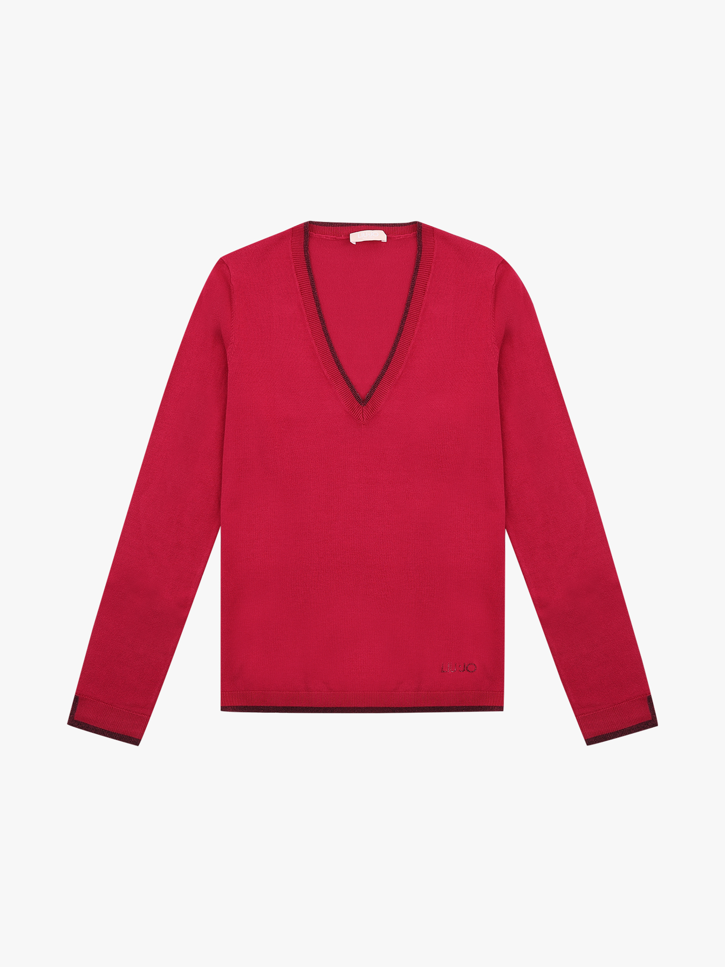 Camisola de Malha com Decote em V