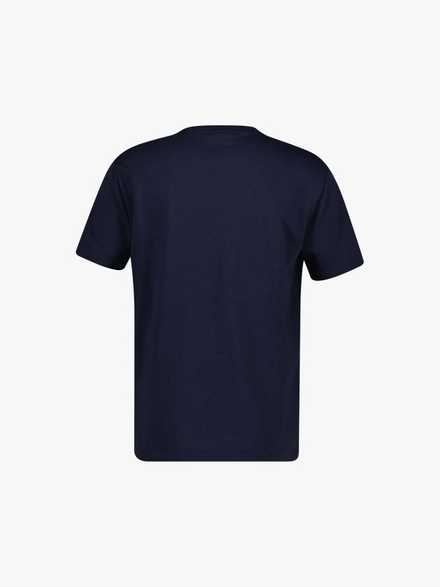T-shirt com Bordado no Peito