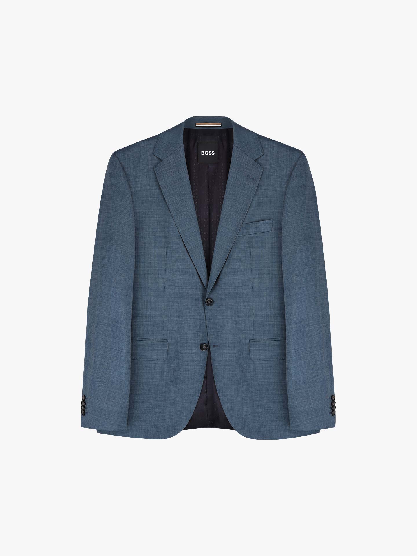 Fato Regular Fit em Lã