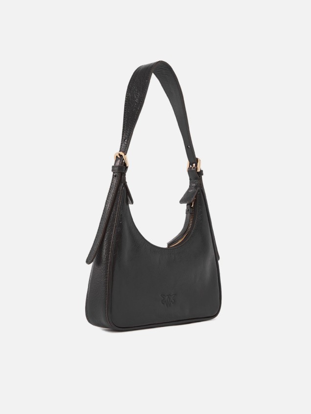 Mala de Ombro Miss Pinko Mini em Pele