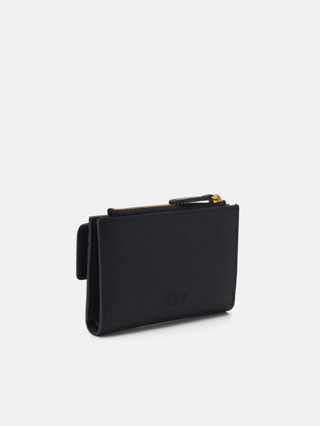 Porta-Moedas Compact em Pele