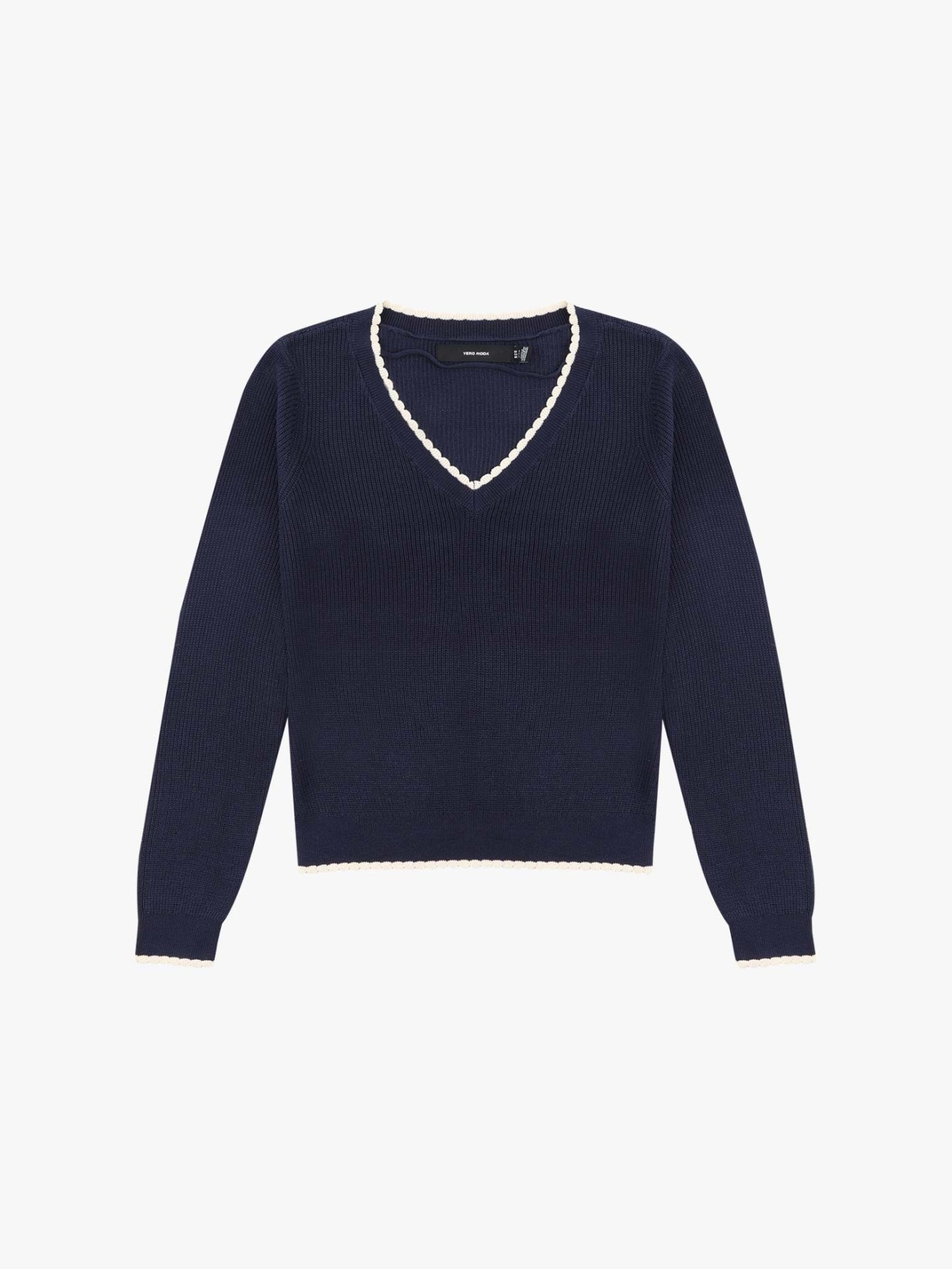 Camisola de Malha com Decote em V