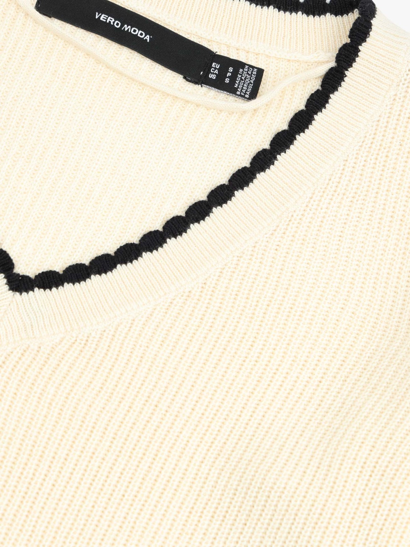 Camisola de Malha com Decote em V