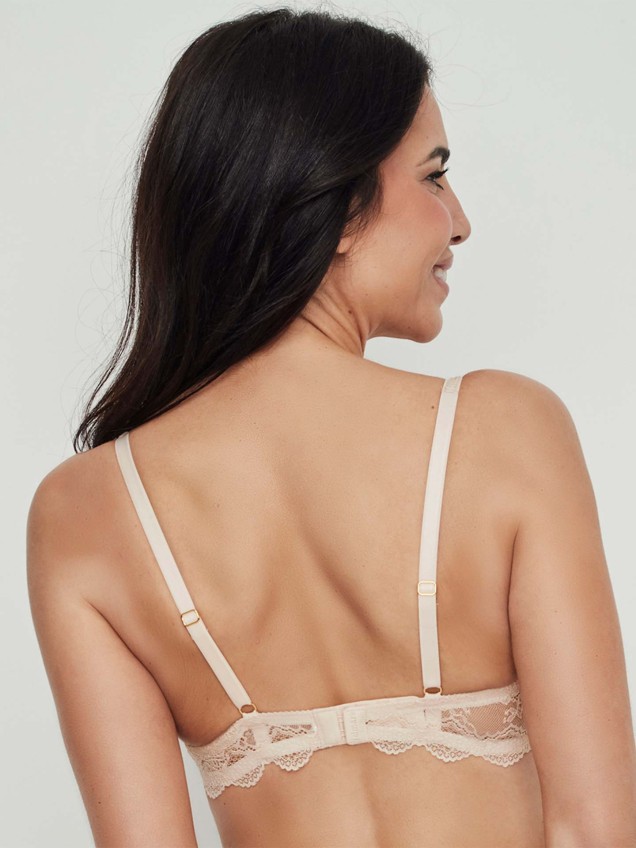 Soutien Push-Up com Aro e Renda