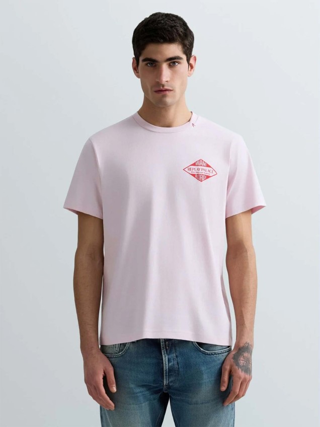 T-shirt com Estampado Gr�fico