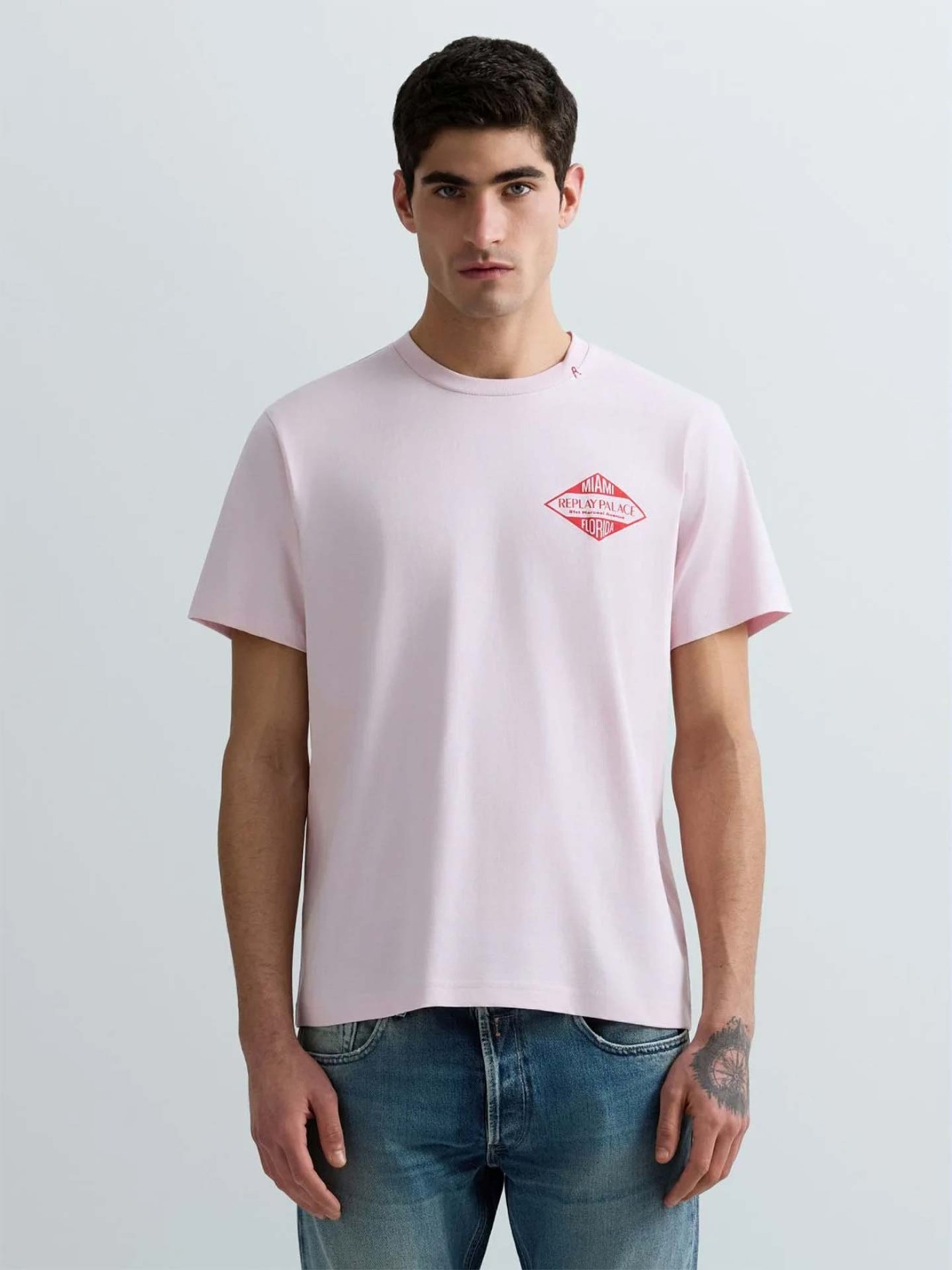 T-shirt com Estampado Gr�fico