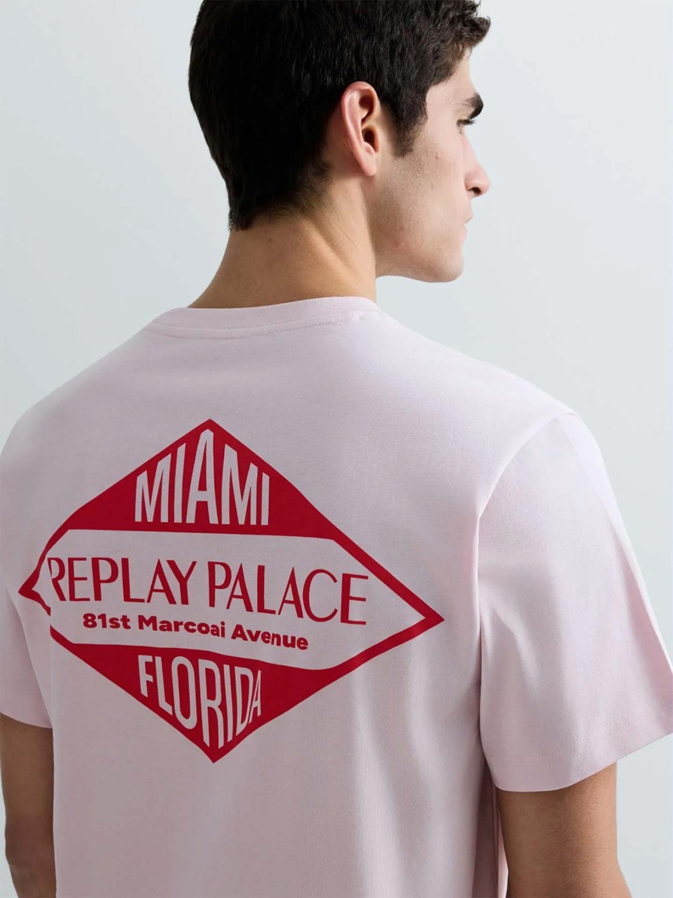 T-shirt com Estampado Gr�fico