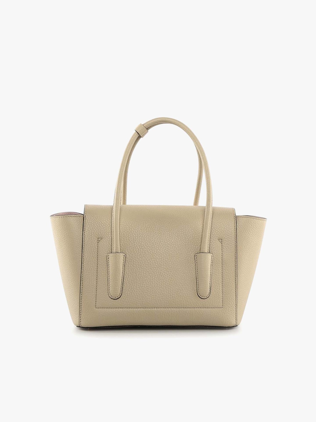 Mala de M�o Double Beat em Pele