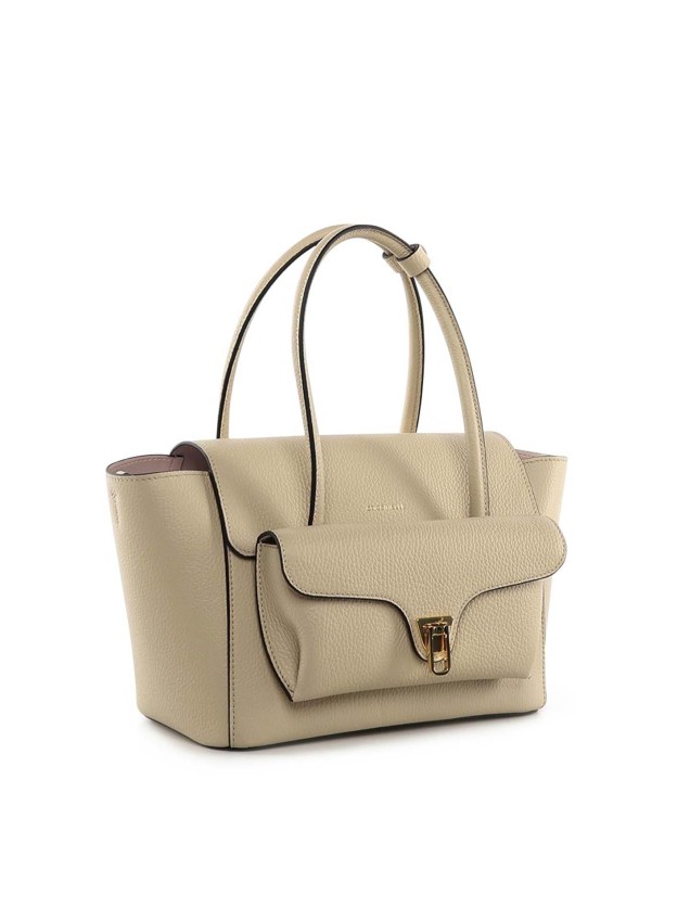 Mala de Mão Double Beat em Pele