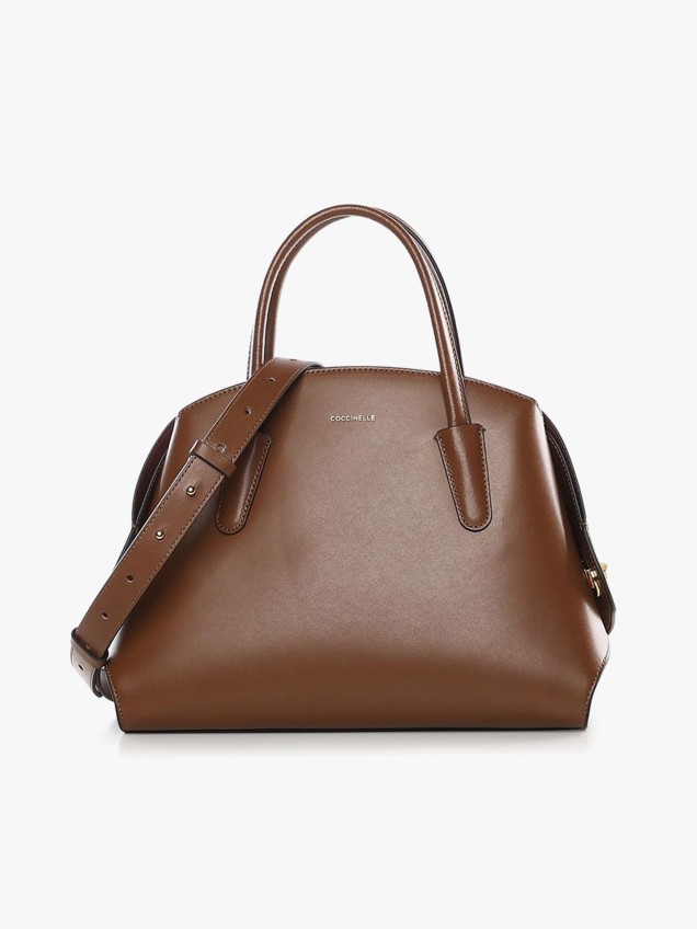 Mala de M�o em Pele