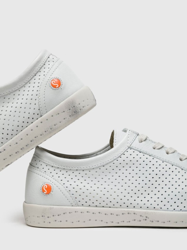 Sapatilhas Ica em Pele