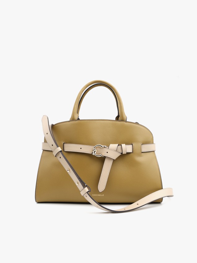 Mala de M�o em Pele