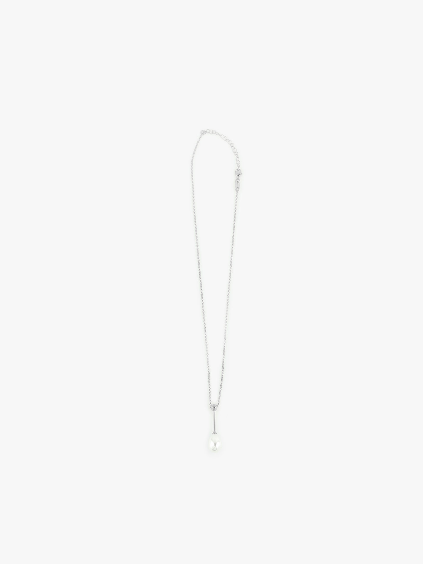 Colar com Pendente de P�rola Gota