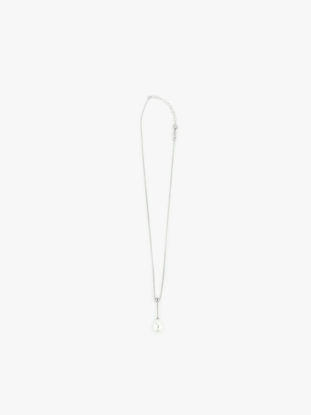 Colar com Pendente de Pérola Gota