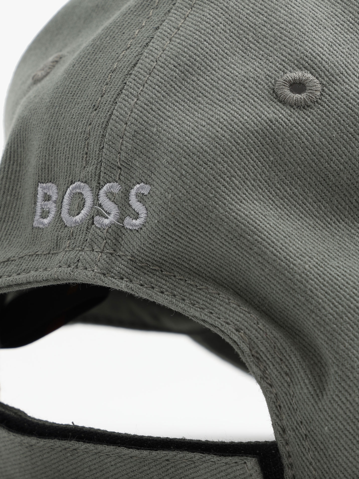 Boné de Algodão com Bordado Frontal