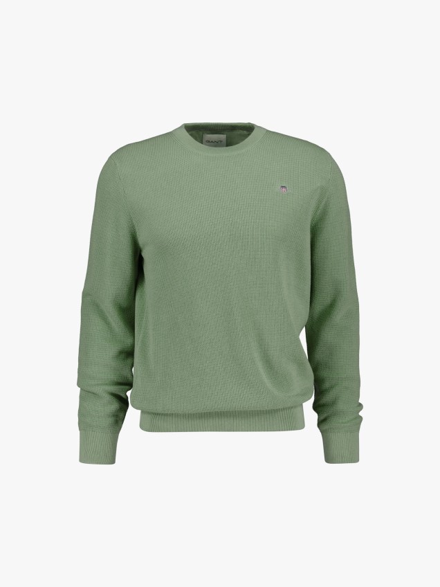 Camisola de Malha com Gola Redonda