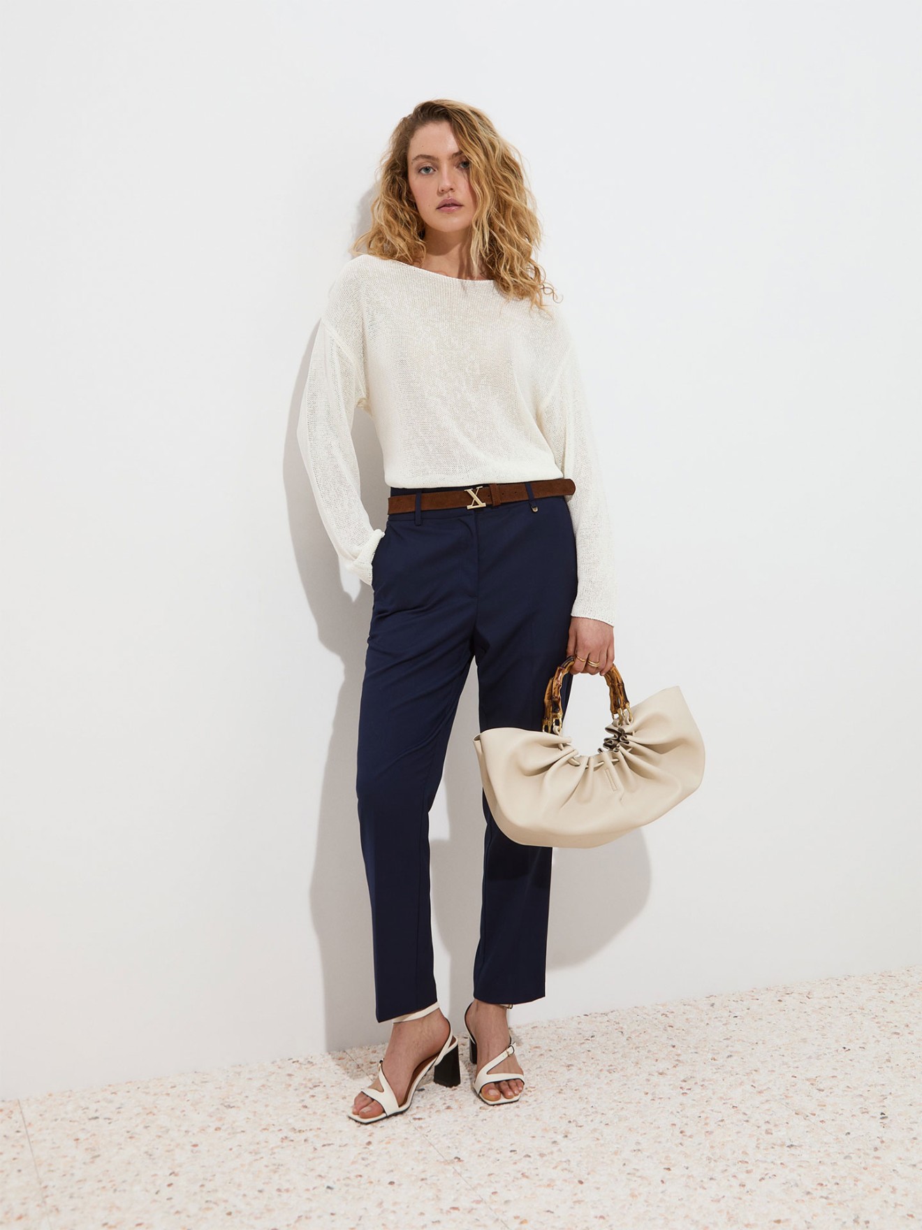 Cal�as Chino Cl�ssicas de Corte Reto