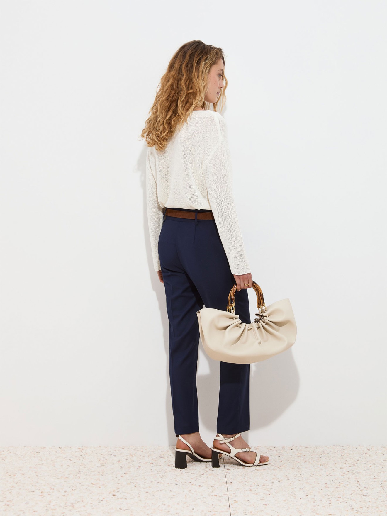 Cal�as Chino Cl�ssicas de Corte Reto