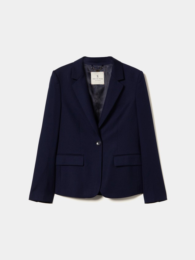 Blazer Clássico de Corte Regular