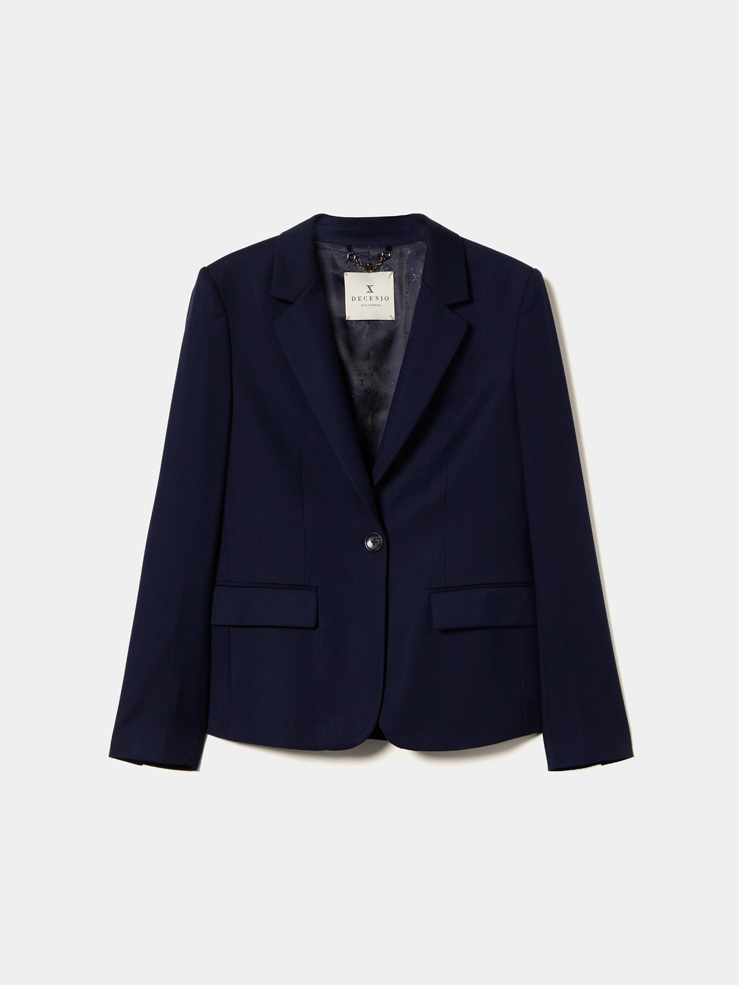 Blazer Clássico de Corte Regular