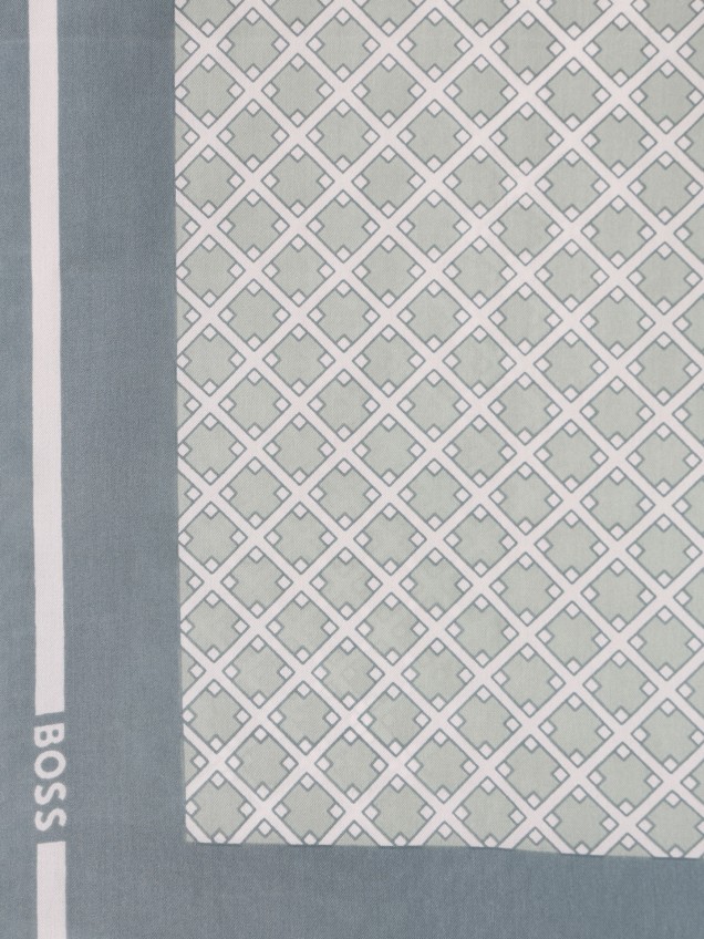 Lenço Quadrado em Twill de Seda