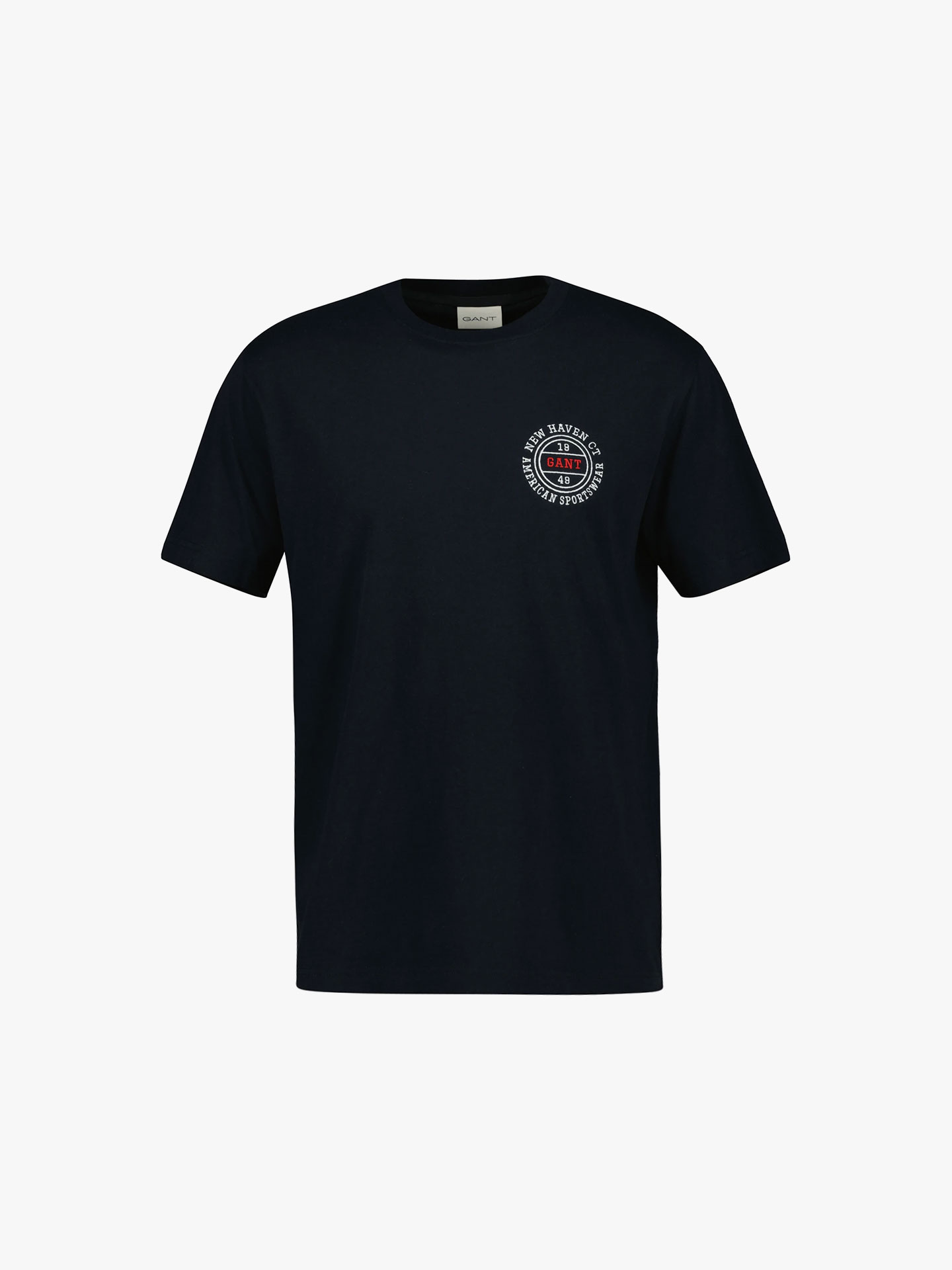 T-shirt com Bordado no Peito