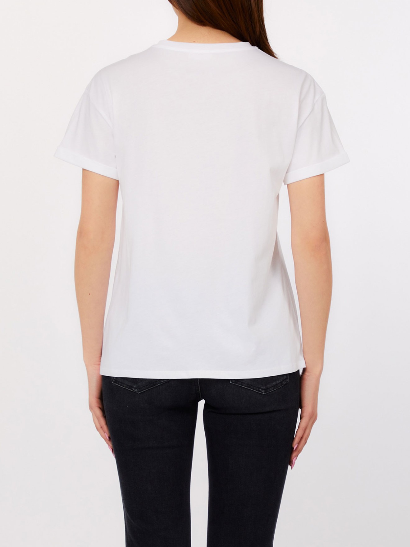 T-Shirt com Bolso e Log�tipo