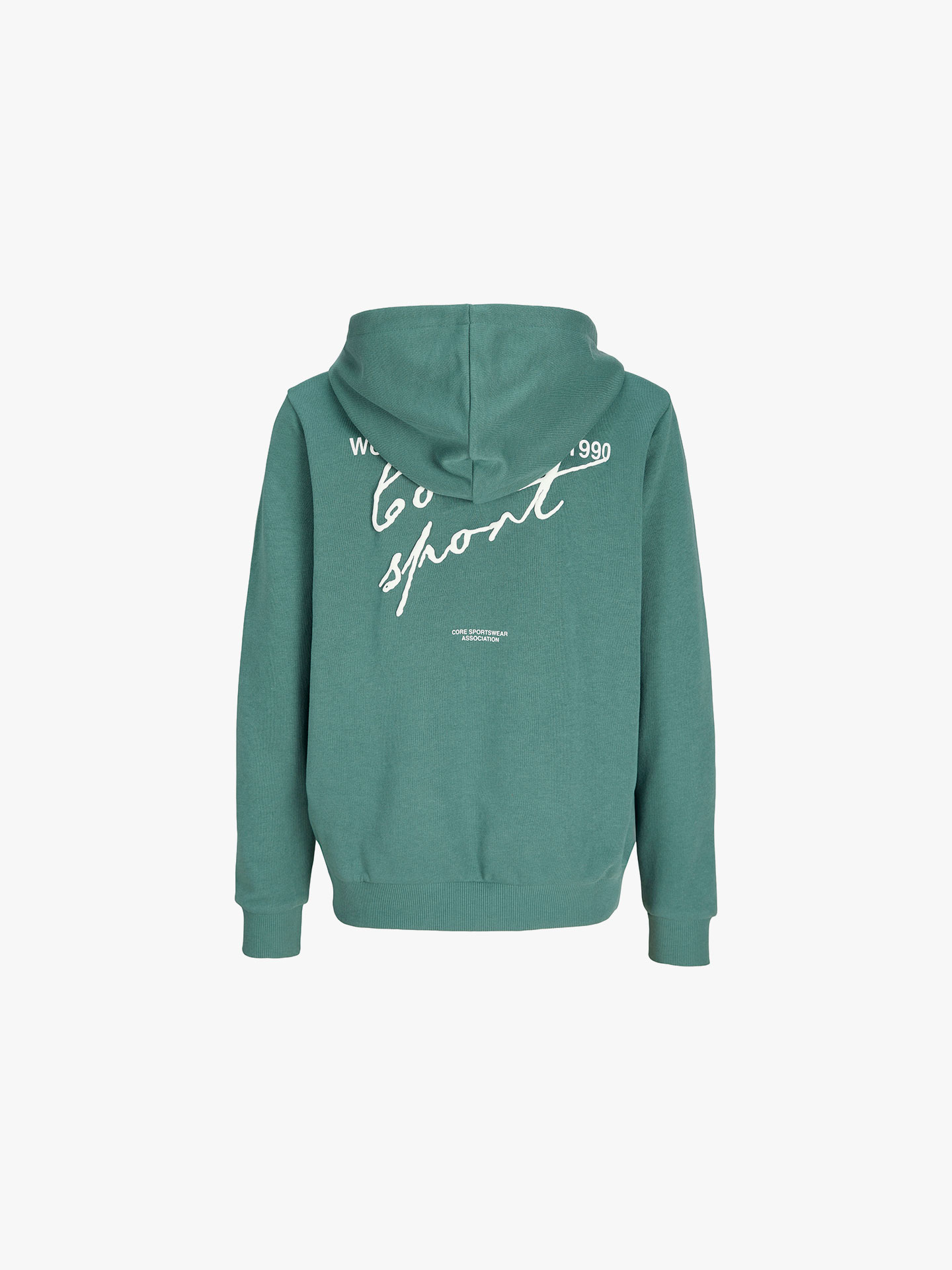 Sweatshirt de Corte Largo com Capuz