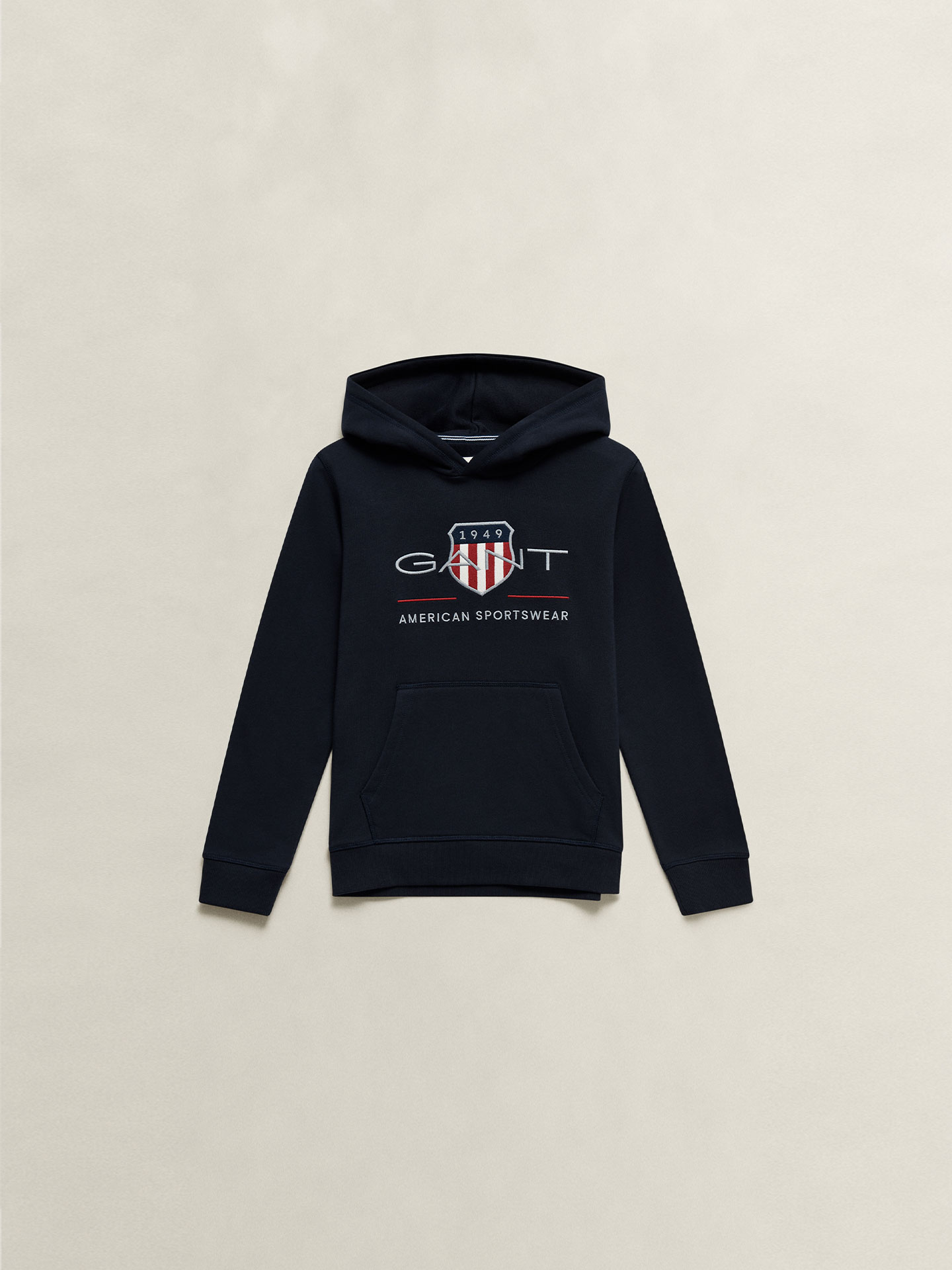 Sweatshirt com Capuz e Bordado