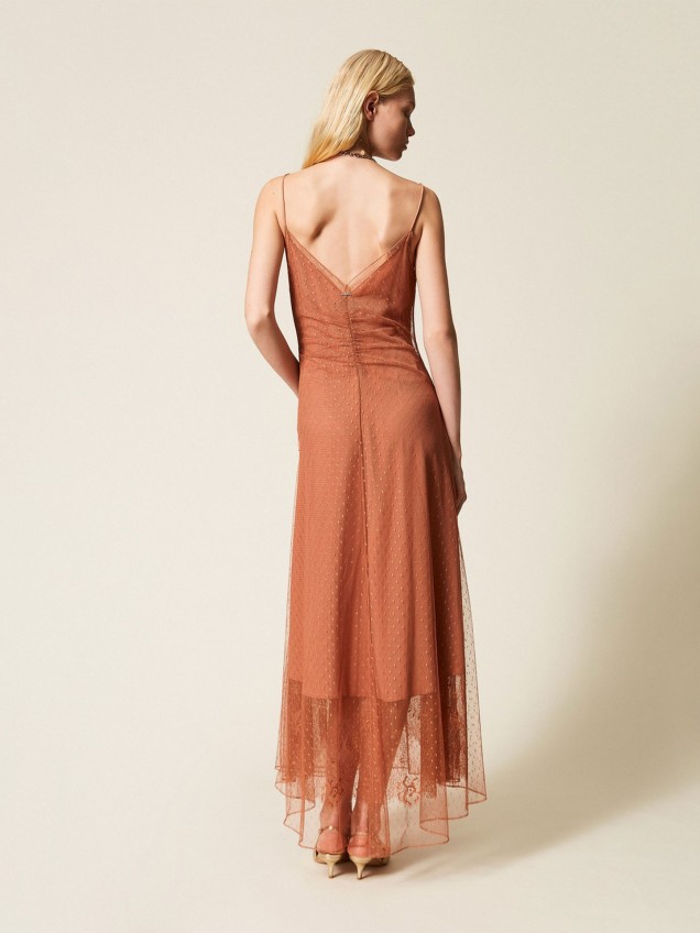 Vestido Comprido de Tule