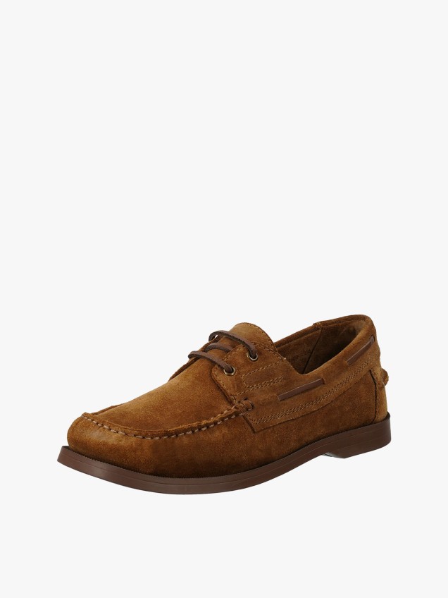 Sapatos Yardport em Camurça