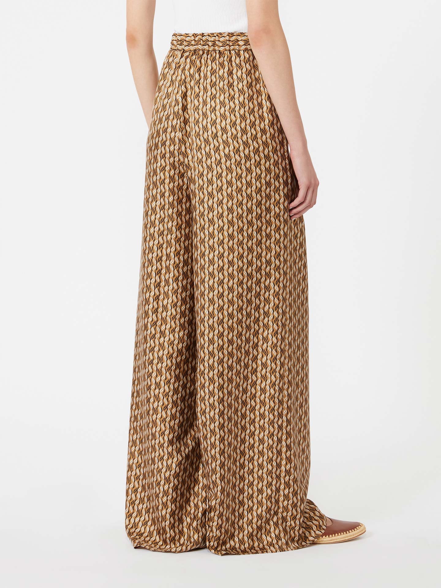 Calças de Perna Larga MXMCLARINO