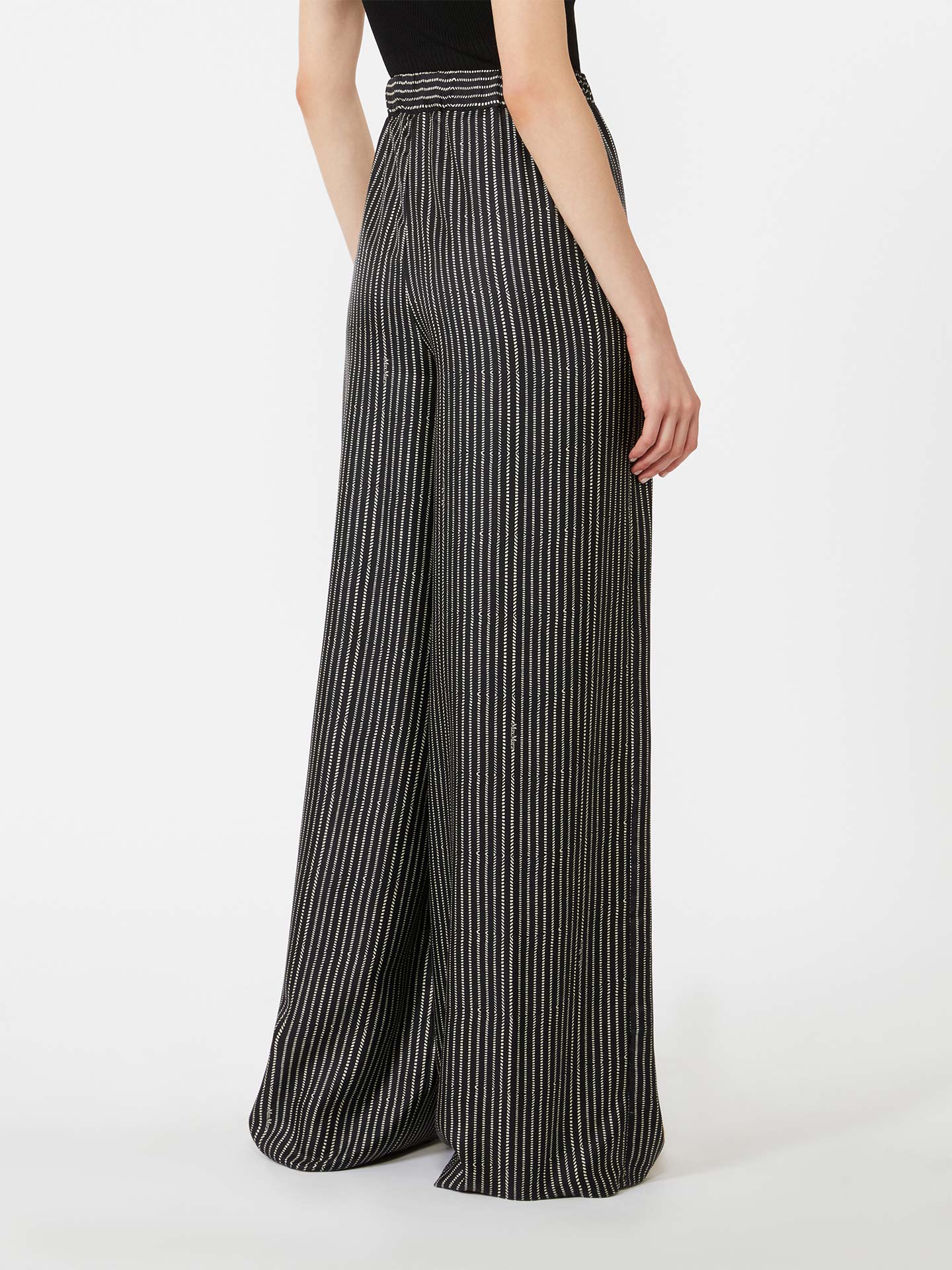 Calças de Perna Larga MXMCLARINO