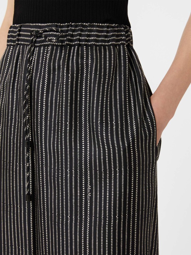 Calças de Perna Larga MXMCLARINO