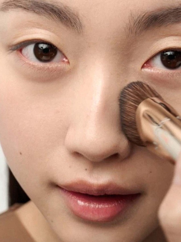 Pincel para Base de Maquilhagem Gua Sha