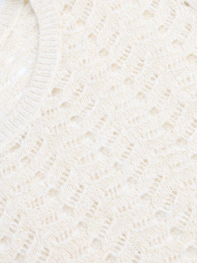 Camisola de Malha com Manga 3/4