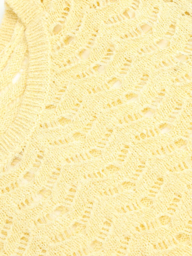 Camisola de Malha com Manga 3/4