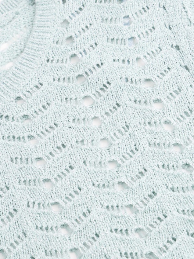 Camisola de Malha com Manga 3/4