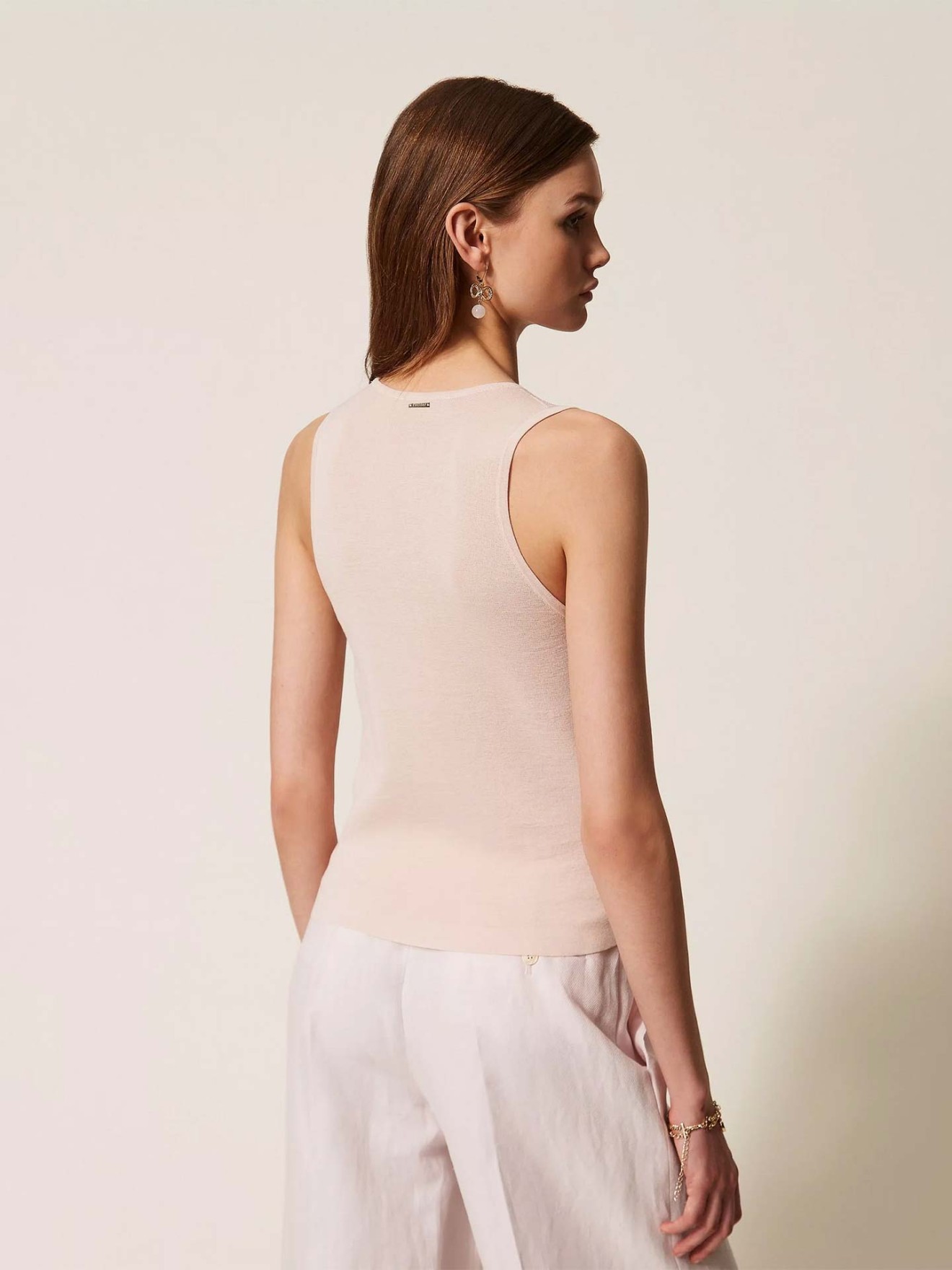 Top de Malha com Lantejoulas