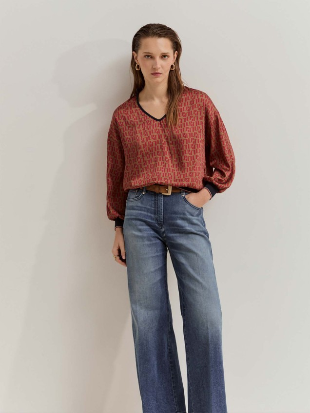 Blusa com Estampado