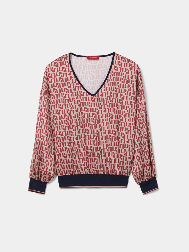 Blusa com Estampado
