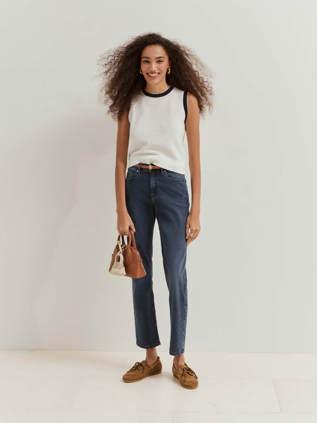 Calças de Ganga Regular Fit