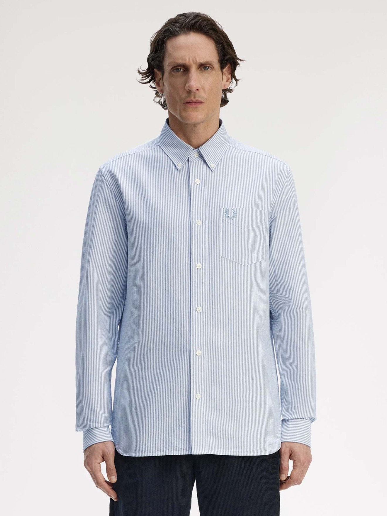 Camisa Oxford �s Riscas M1768