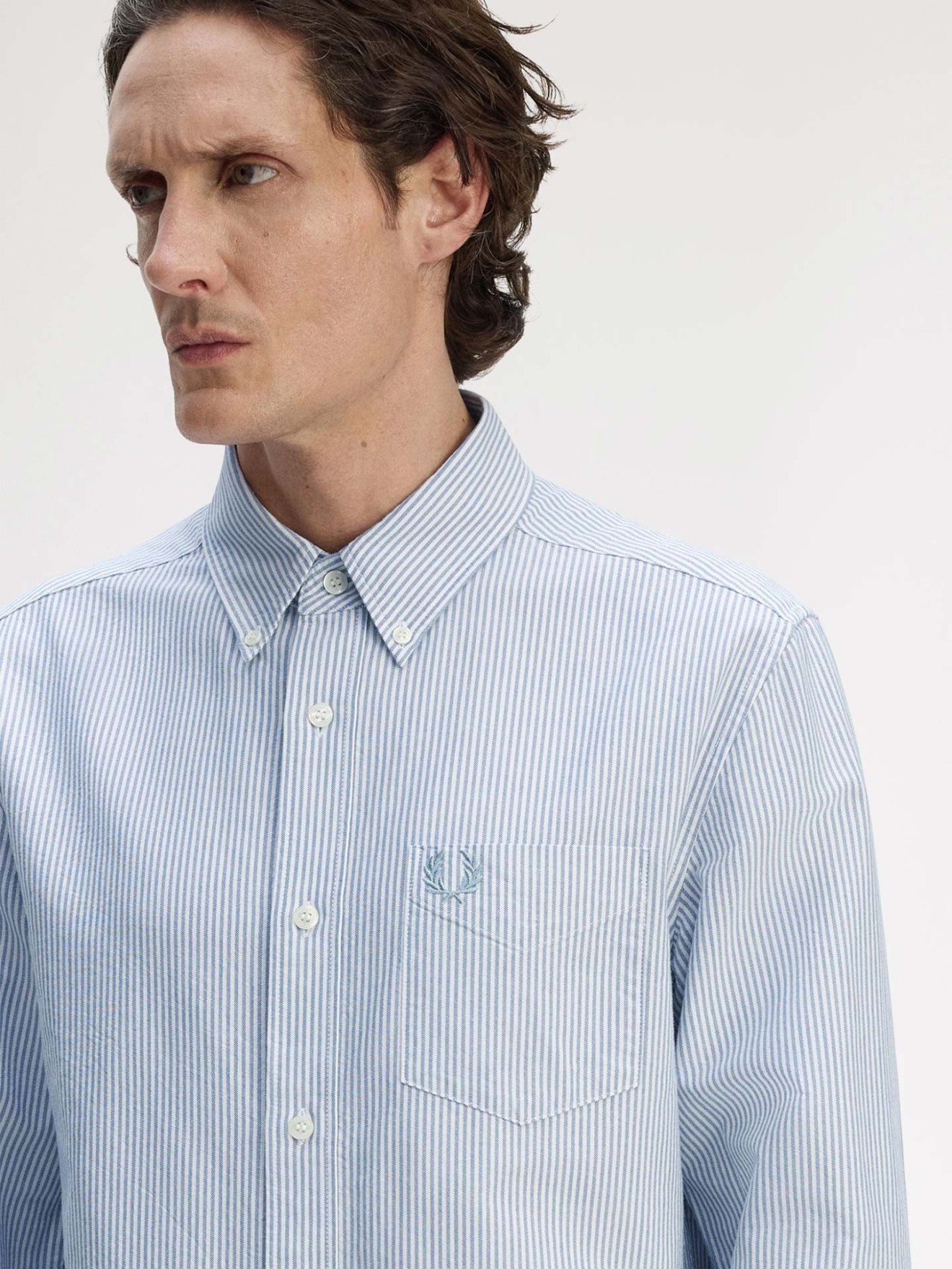 Camisa Oxford �s Riscas M1768