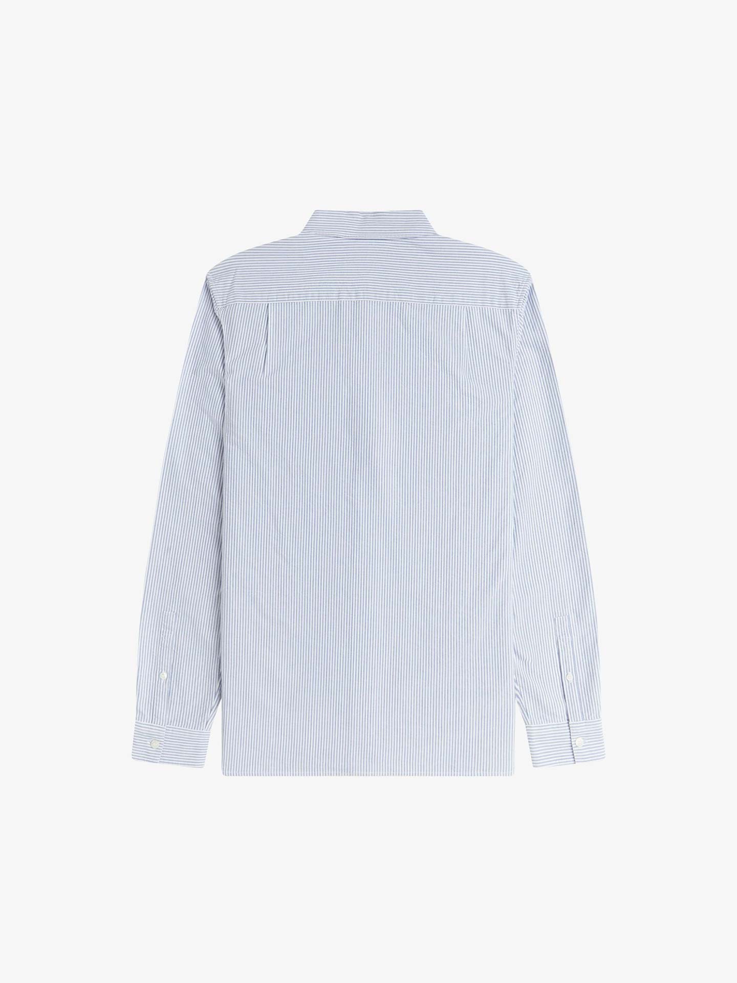 Camisa Oxford às Riscas M1768