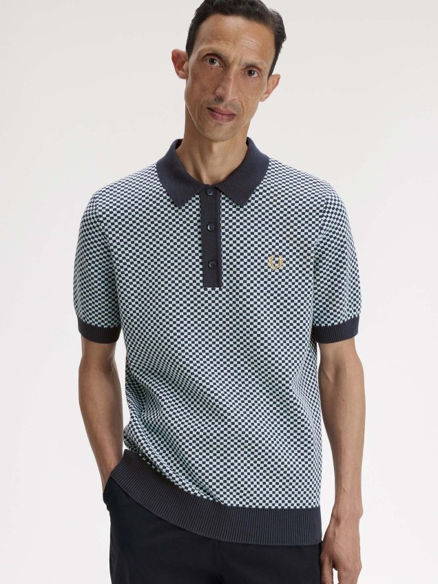 Polo de Malha Jacquard K2312